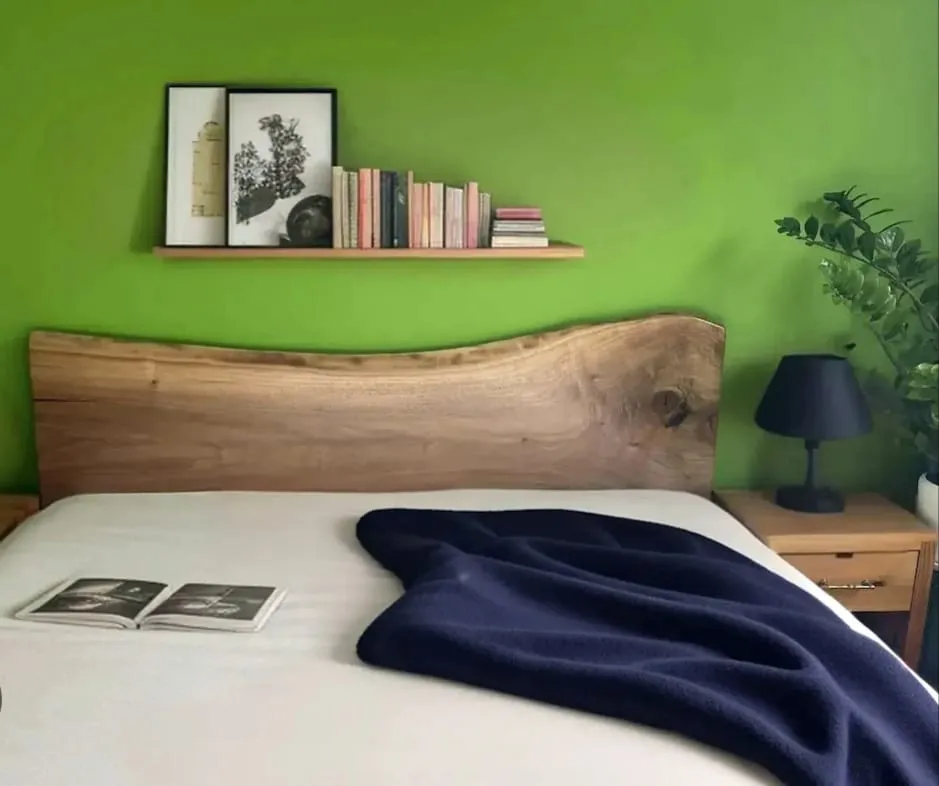 Sicily Wood Maker Industrial testiera letto 180x60 bordo vivo