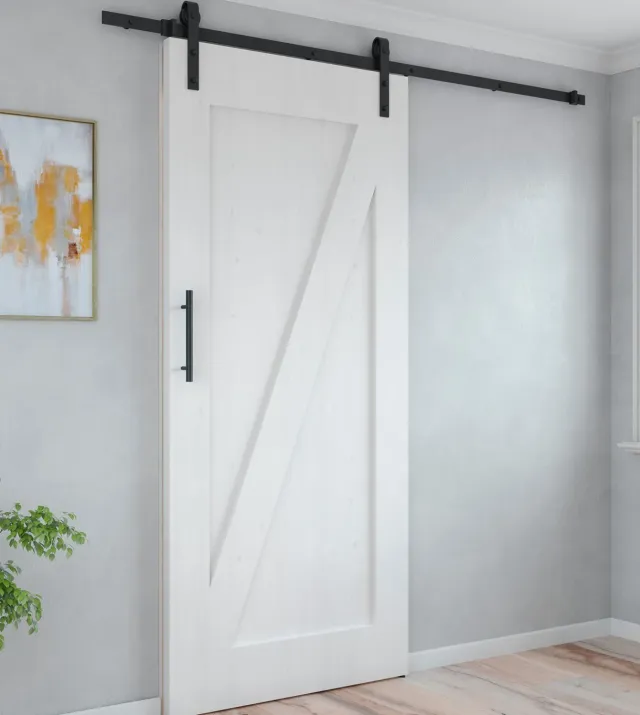 Sicily Wood Maker Porta Fienile Scorrevole in legno massello