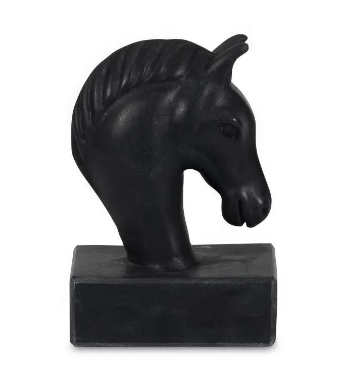 Maitland Smith Hippios scultura cavallo marmo 20 cm