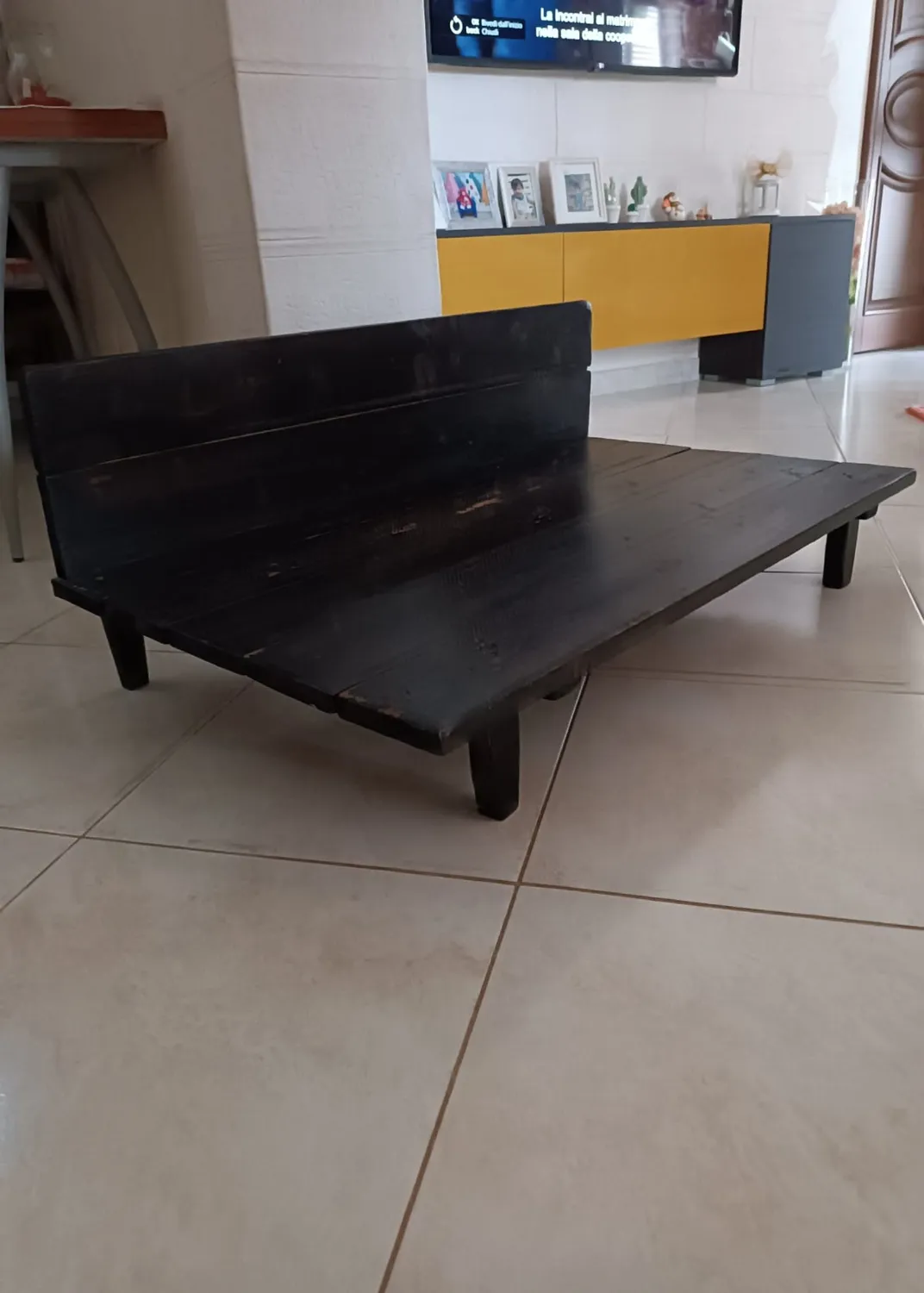 Sicily Wood Maker Base seduta divano esterno al metro in legno