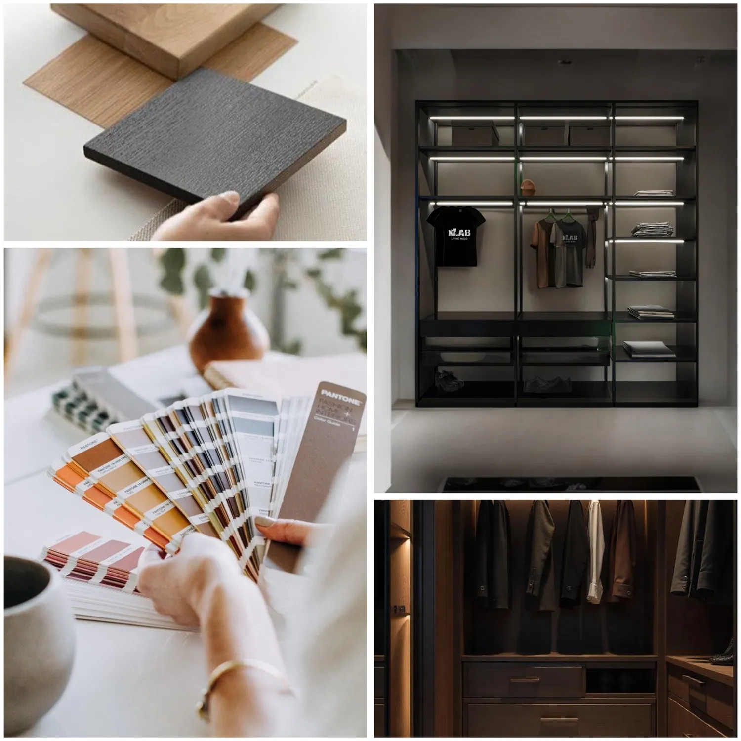 XLAB Design cabina armadio su misura progettazione