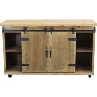 Sicily Wood Maker Industrial madia credenza legno massello