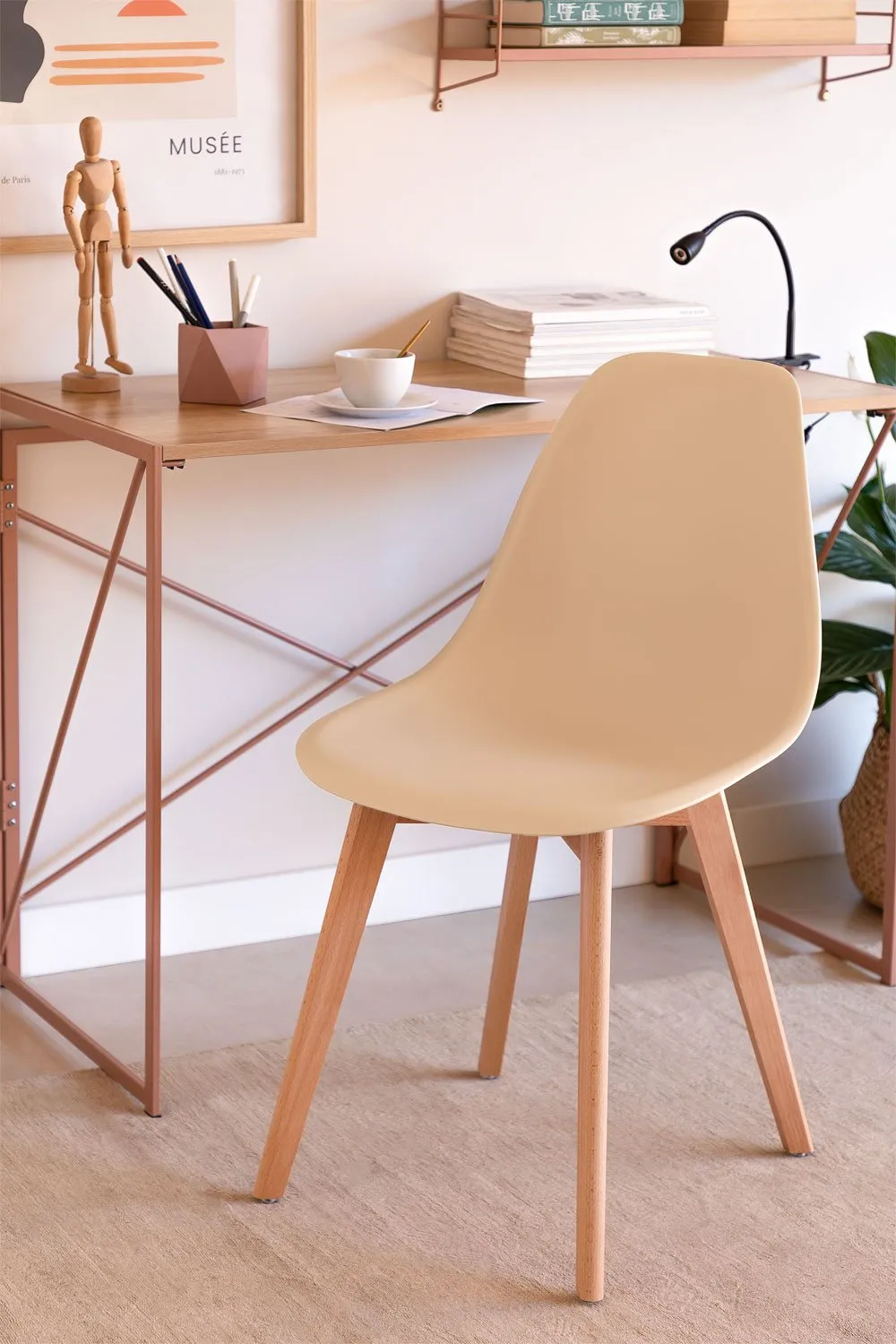 Sicily Wood Maker Nordic sedia multicolore scandinava
