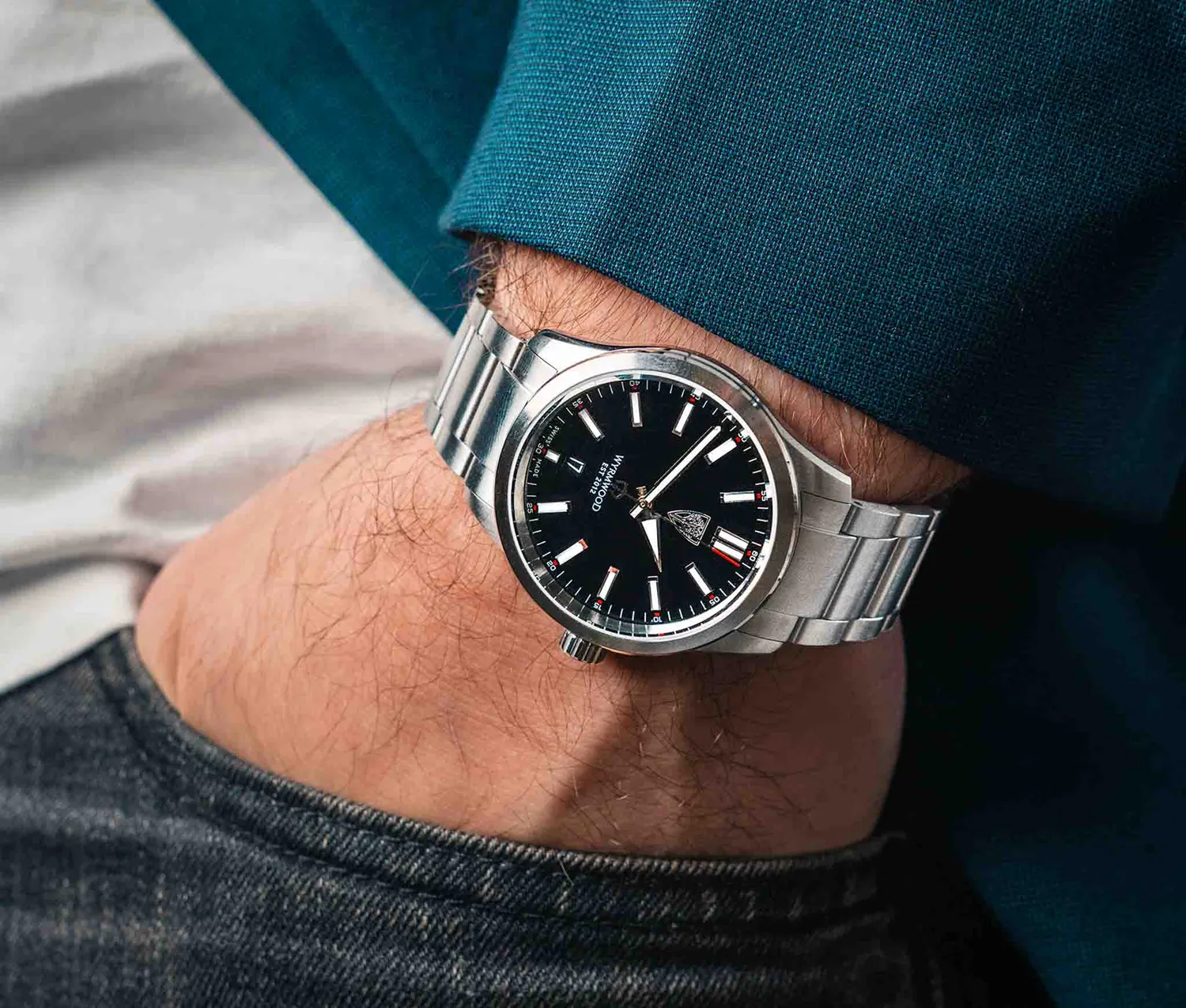 Wyrmwood Christopher Ward orologio automatico 39mm