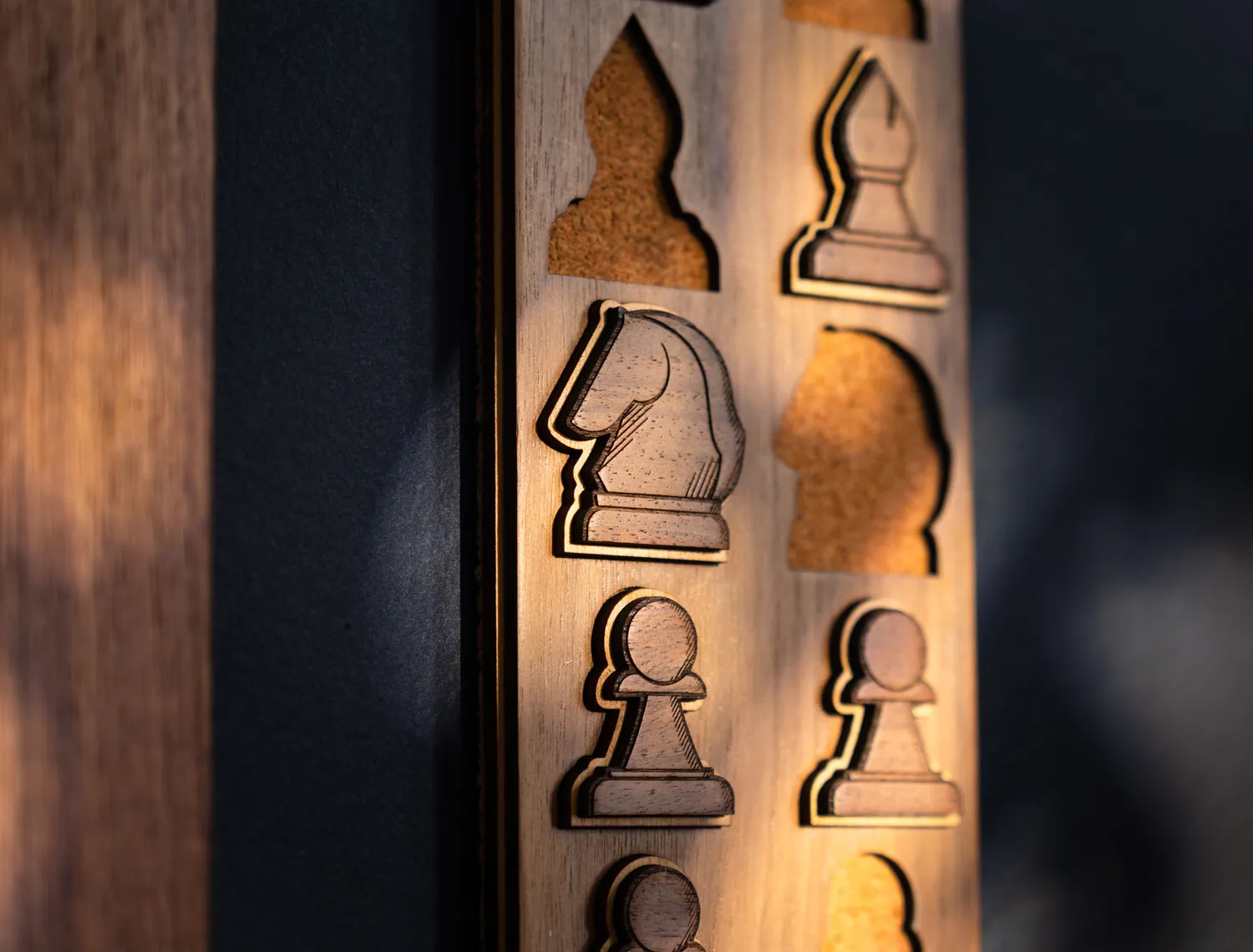 Wyrmwood Magnetic Chess scacchi magnetici 34 pezzi