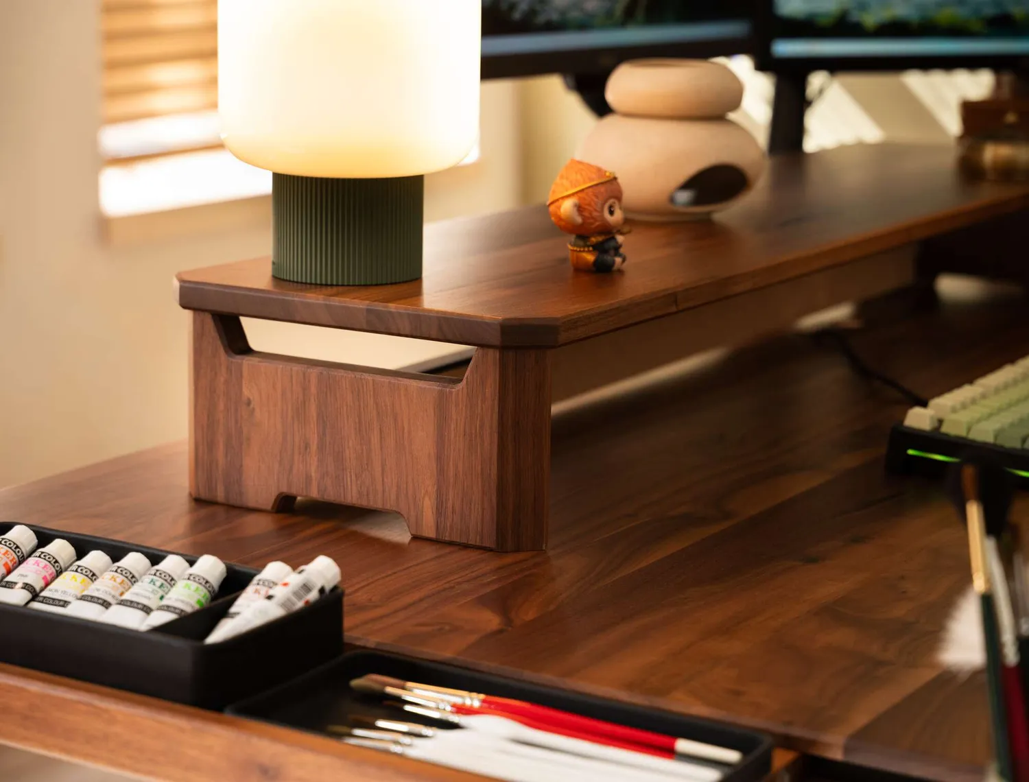 Wyrmwood Desk Platform supporto monitor scrivania