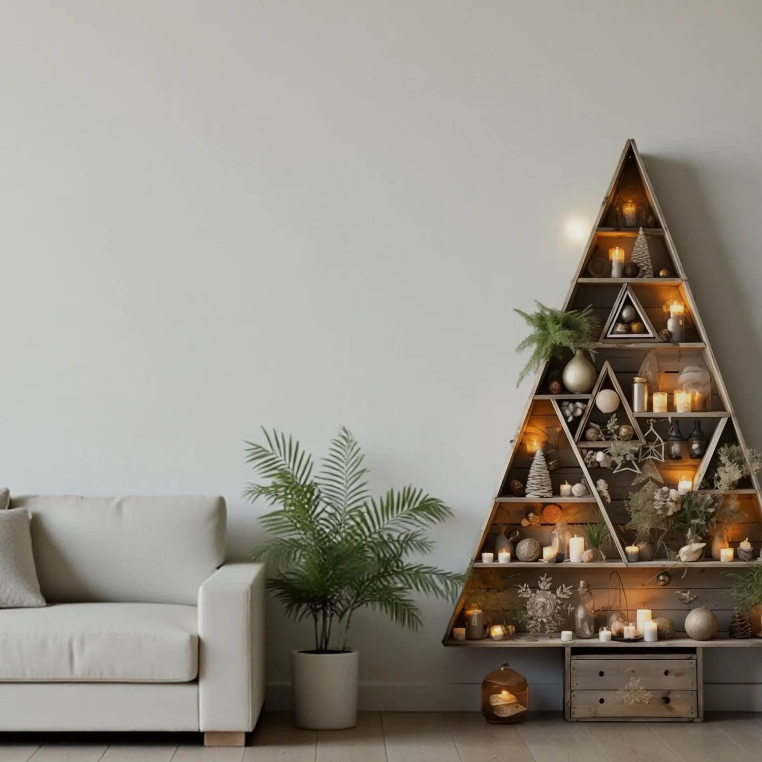 XLAB Design Albero Natale Legno Ecosostenibile Artigianale
