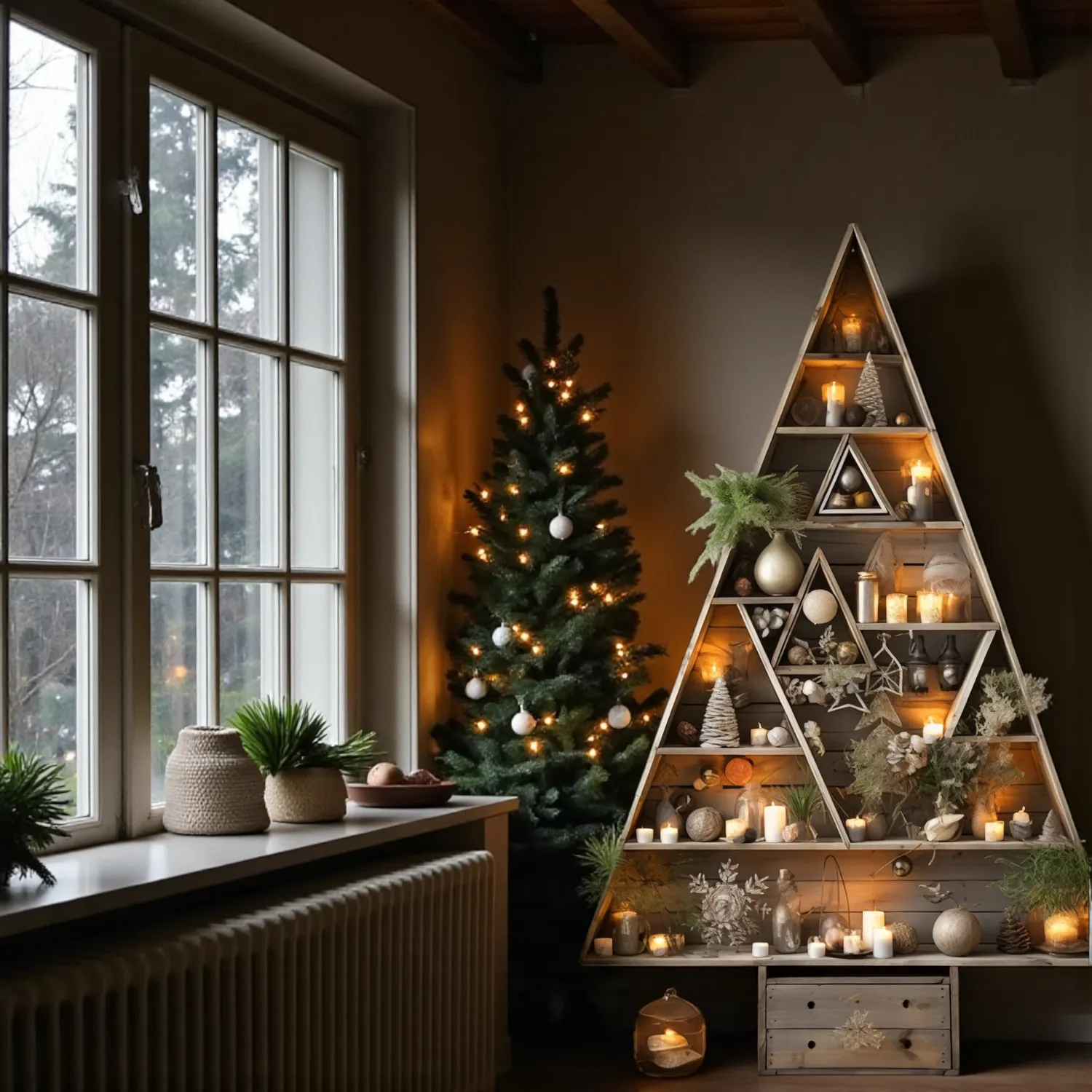 XLAB Design Albero Natale Legno Ecosostenibile Artigianale