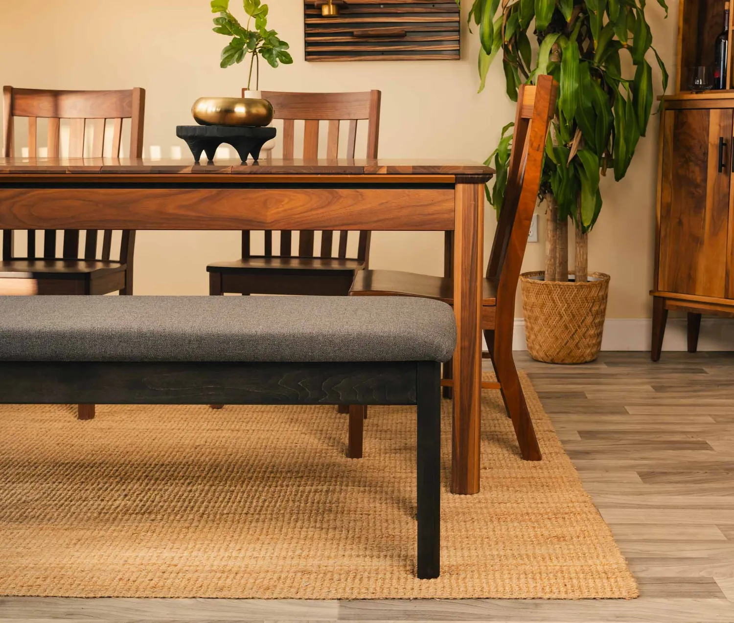 Wyrmwood MGT Upholstered Bench panca imbottita salvaspazio