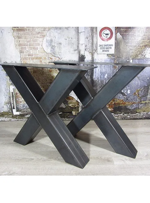 XLAB Design Golden Gate Bridge gambe tavolo ferro X 60x70