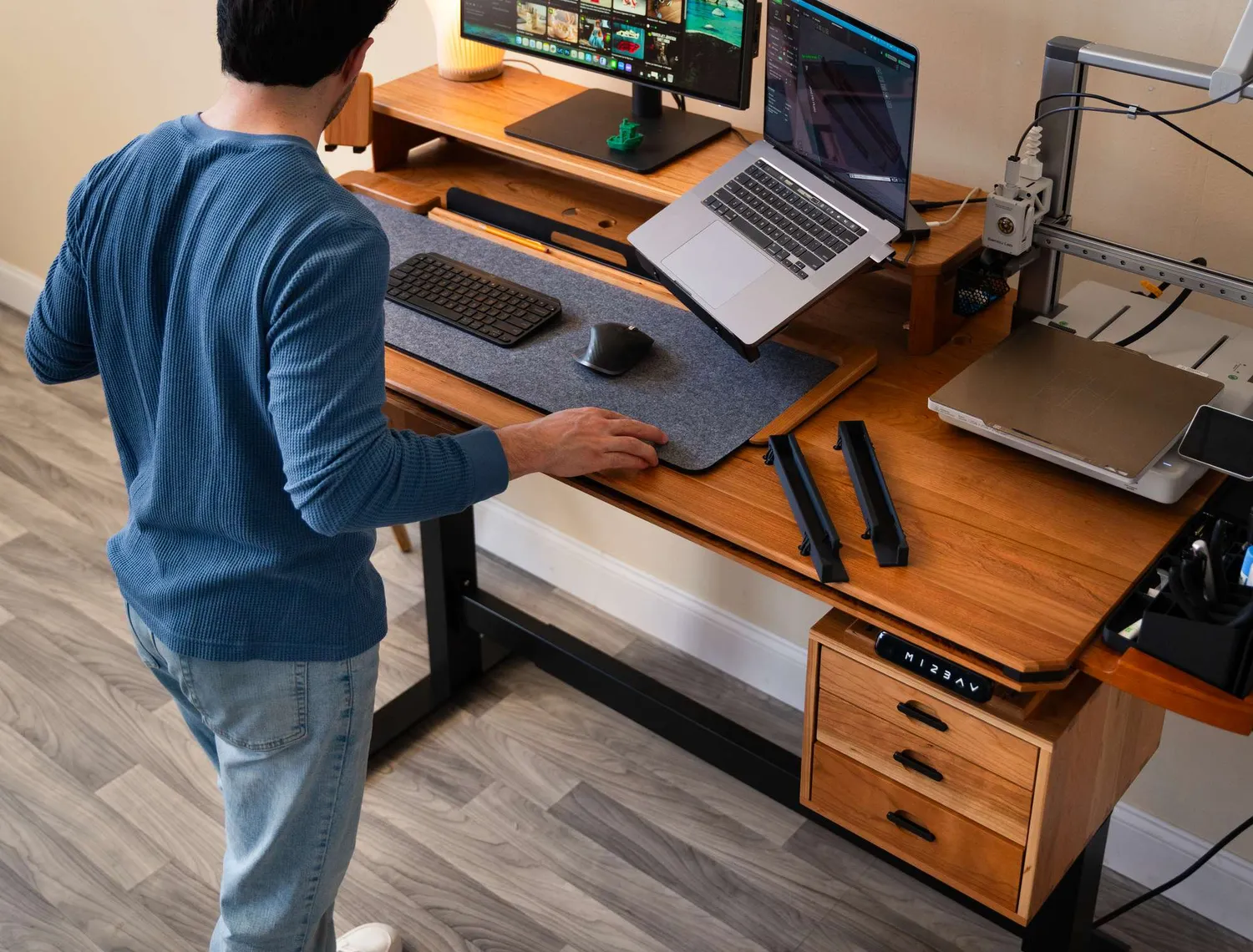 Wyrmwood Modular Desk scrivania regolabile sit-stand