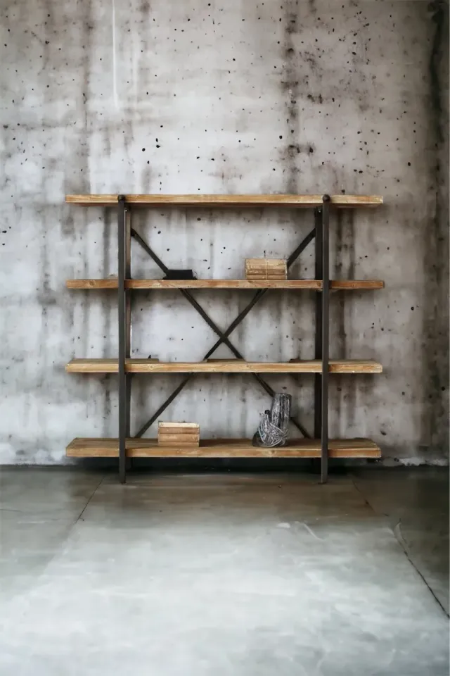 XLAB Design Camelot libreria industriale 140x160x40