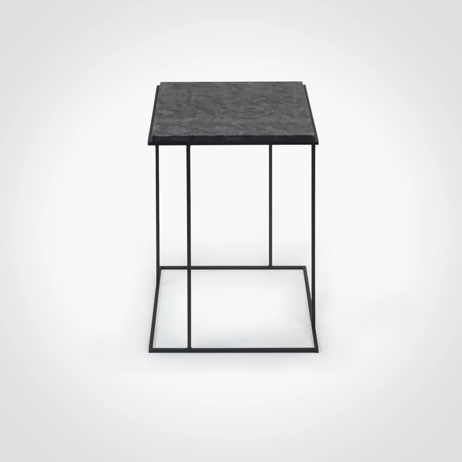 Stilts FramE tavolino Matrix granito nero