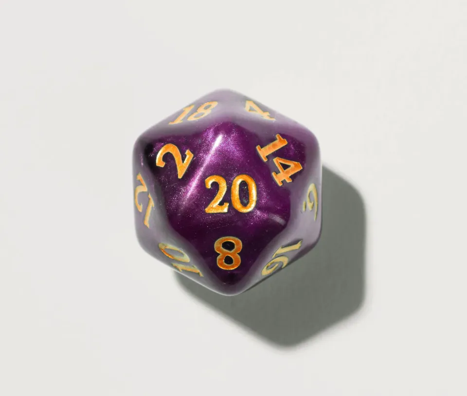 Wyrmwood Merlot Dice dadi resina 10 pezzi